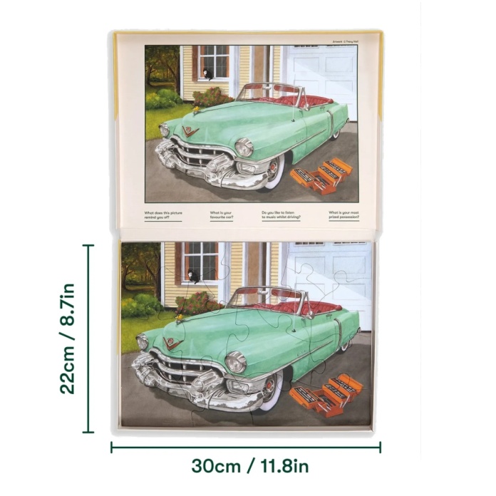 Terapia reminiscencyjna puzzle Relish auto Cadillac